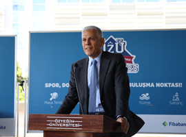 Our President Prof. Barış Tan Attended the Closing Ceremony of the 9th OzU CUP 2025